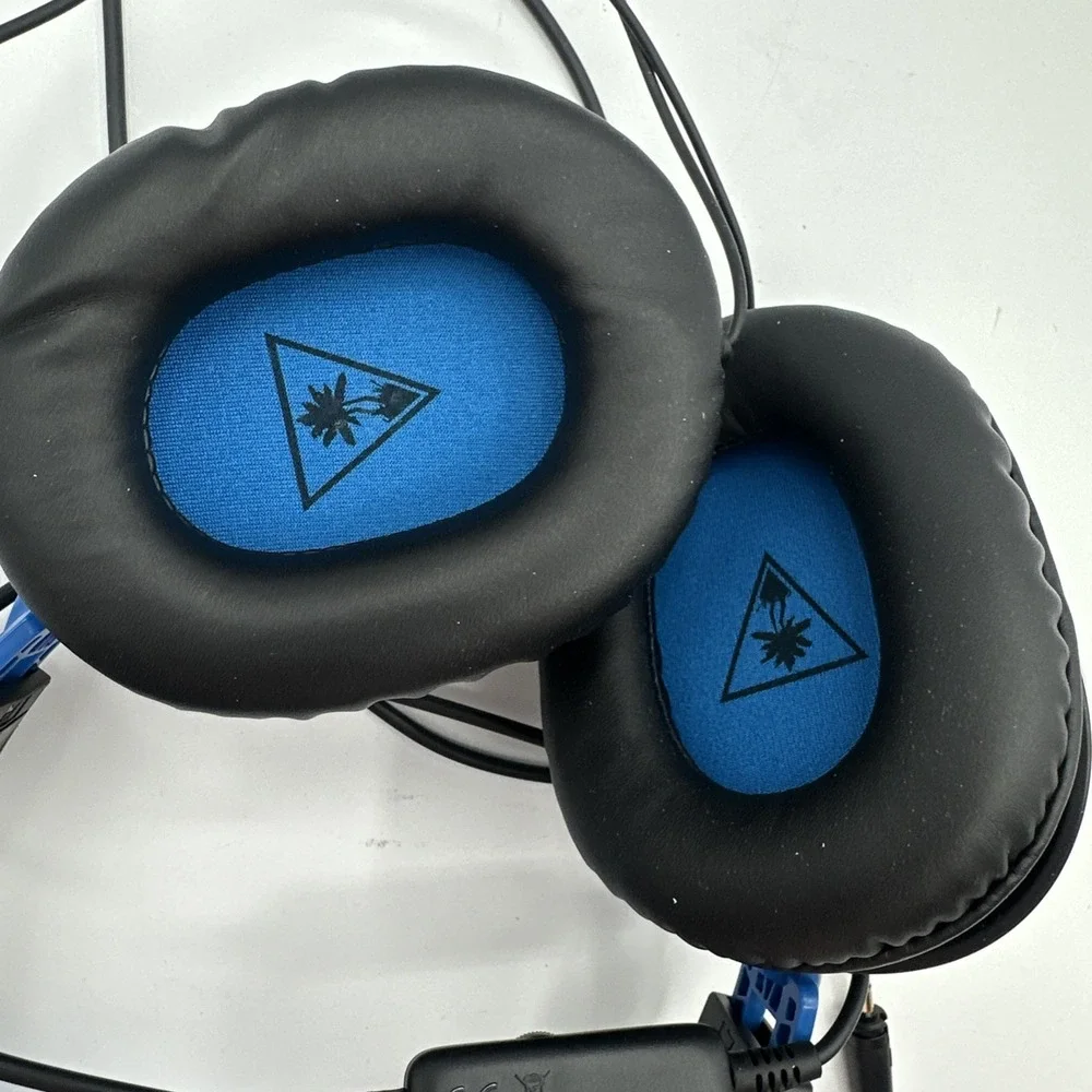 Turtle Beach Ear Force Recon 50P Wired Gaming Headset Black / Blue Open Box New